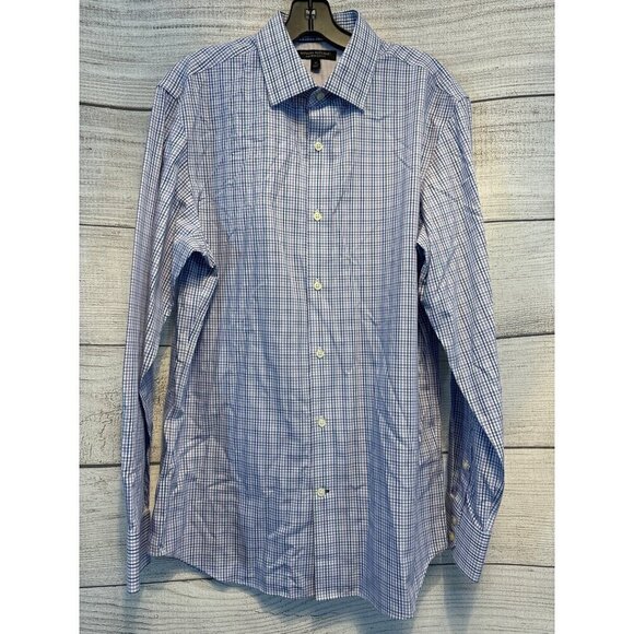 NWT Men's Banana Republic Blue Button Down - Picture 1 of 4